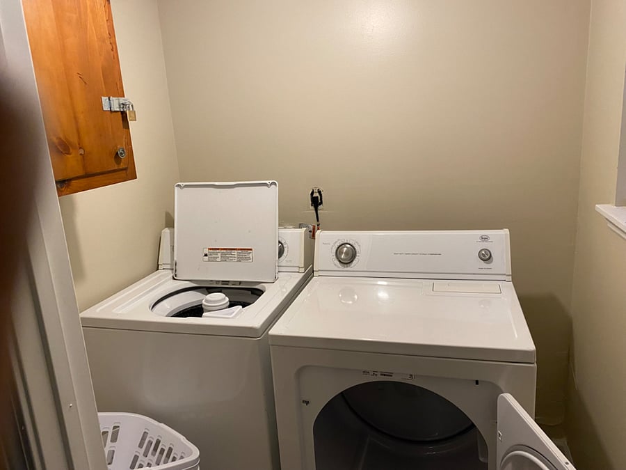 Washroom washer and dryer