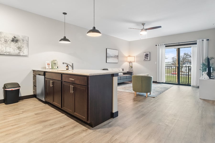 Kitchen/living room