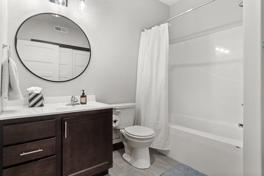Bathroom #1 attached to the master bedroom