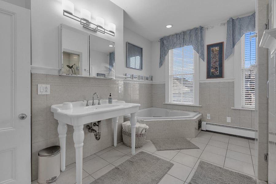 Master bathroom