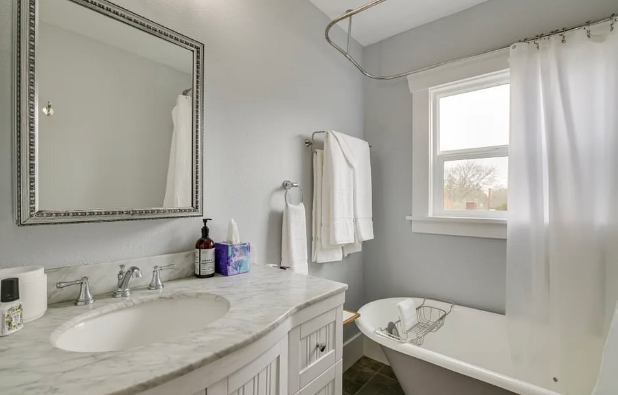 Bathroom on main floor. 