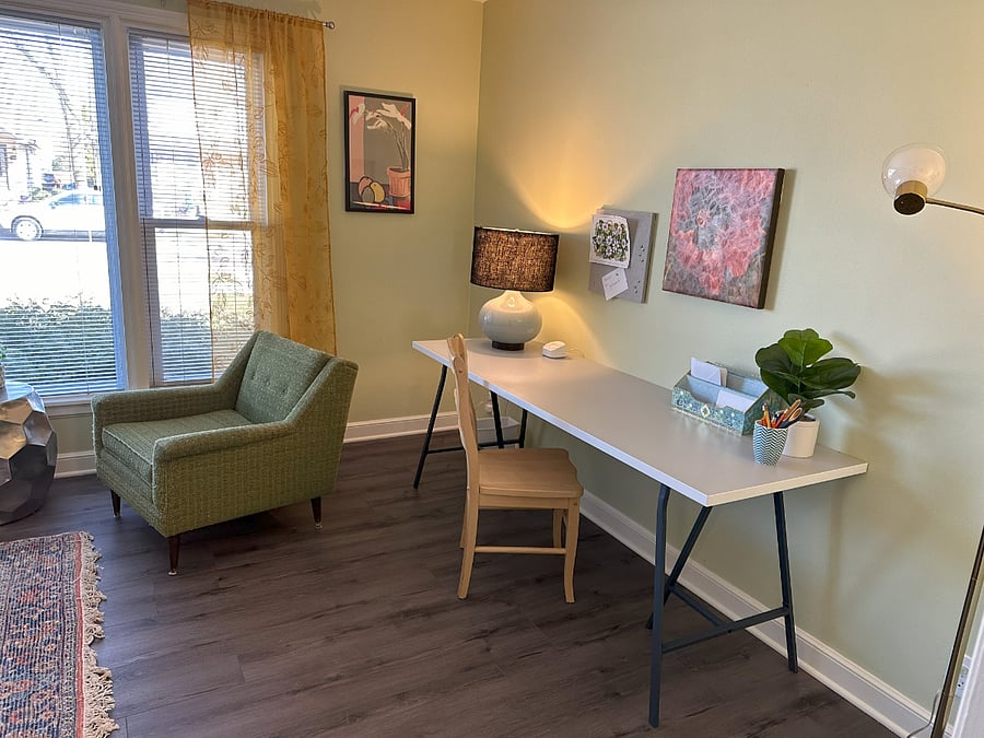 Desk in Living Room