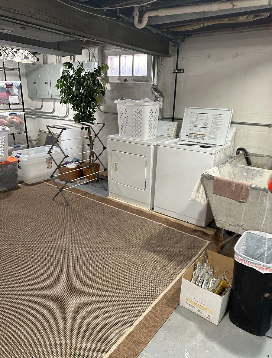 Shared Laundry in Basement