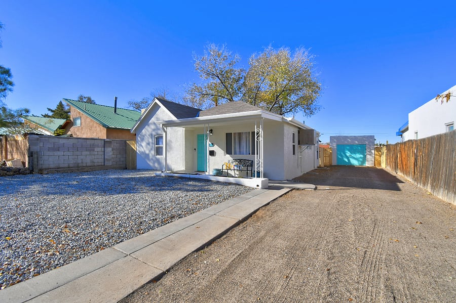 Private and long driveway to park several cars.