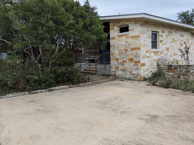 Dedicated parking spot in front of guest house.