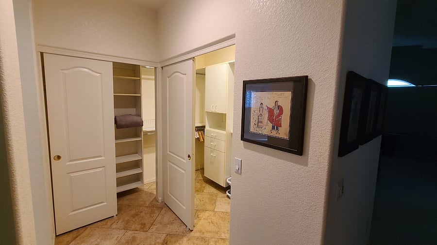 Primary bedroom closet