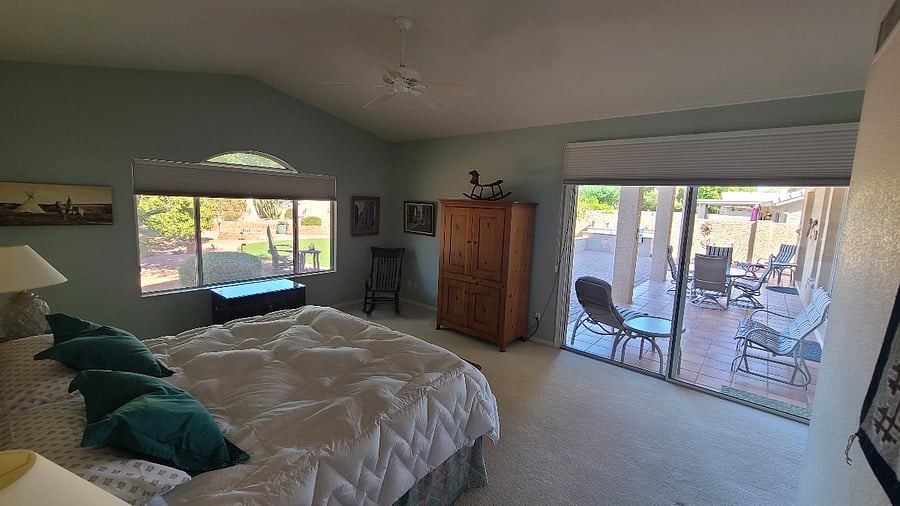 Primary bedroom - King bed