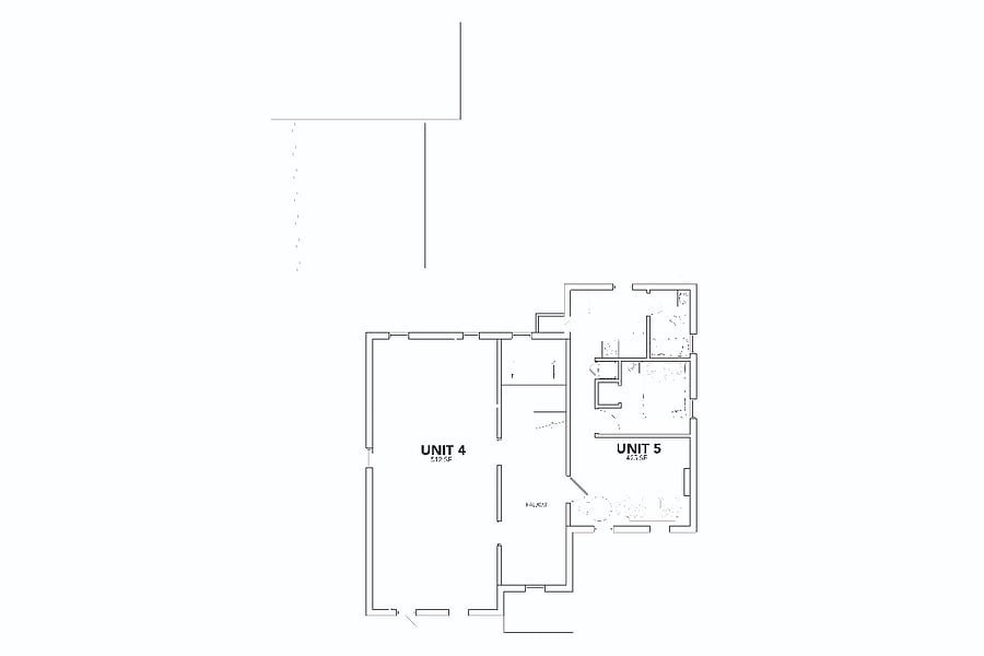 Floor plan of this 4 room apartment