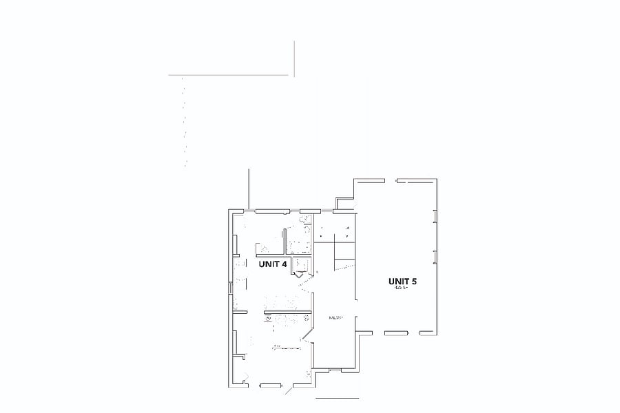 Floor plan of this 4 room apartment