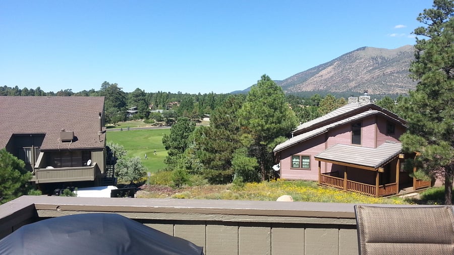 Mountain & Golf Course Views from Deck