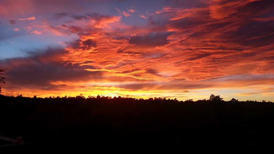 Beautiful Sunsets from Outdoor Deck