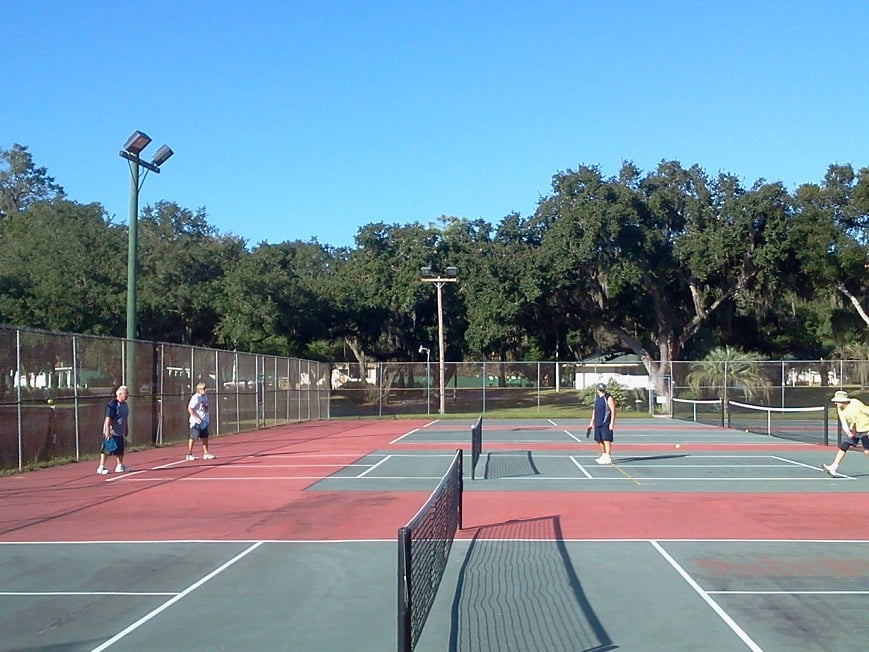 Pickle Ball & Tennis Courts