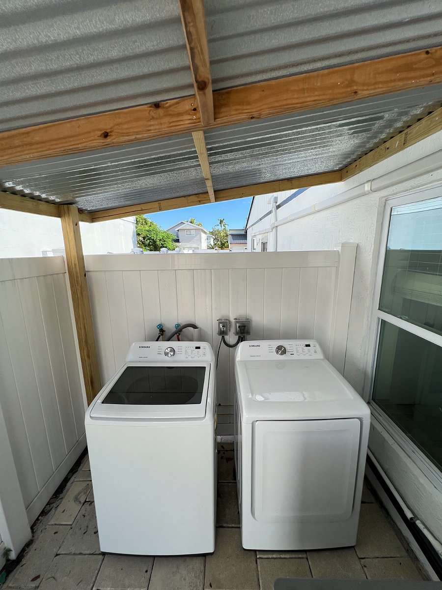 Covered Outdoor Laundry