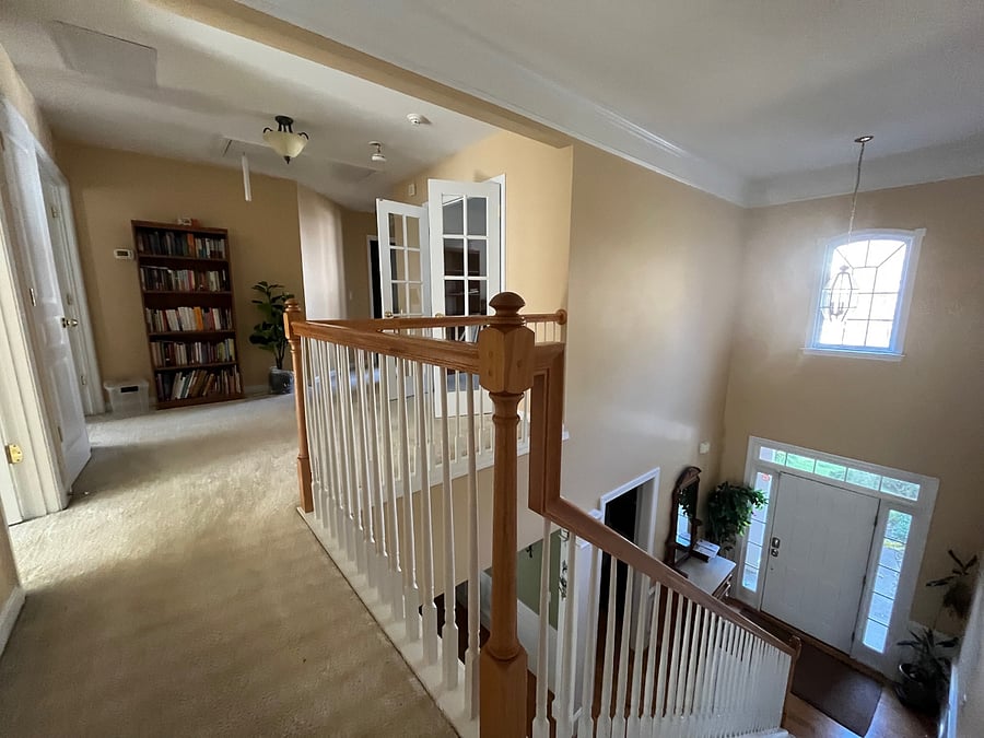 upstairs landing