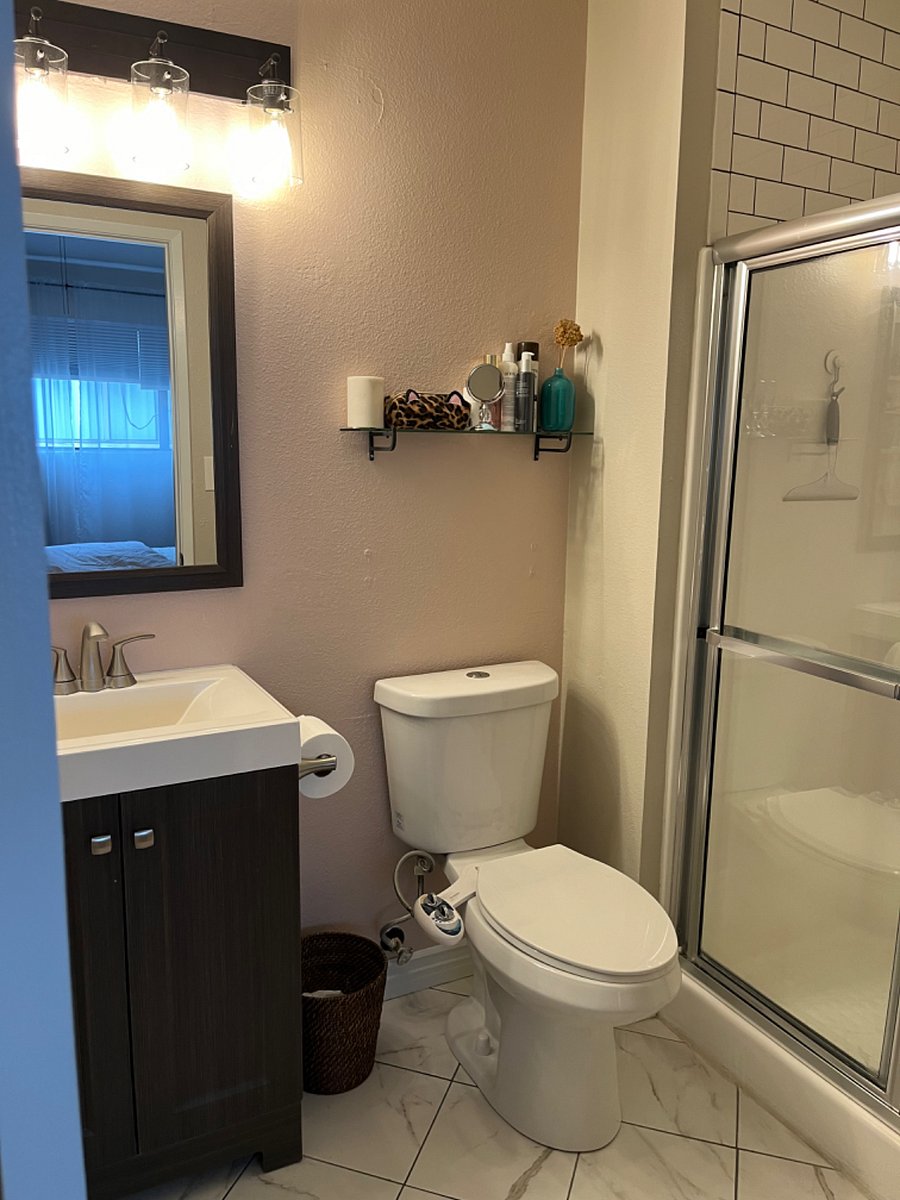Master bathroom
