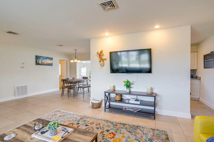 "Spacious living and dining areas with abundant natural light."