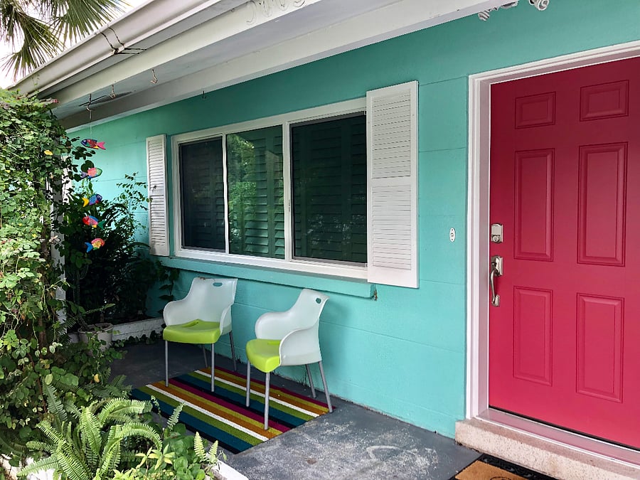 Front patio
