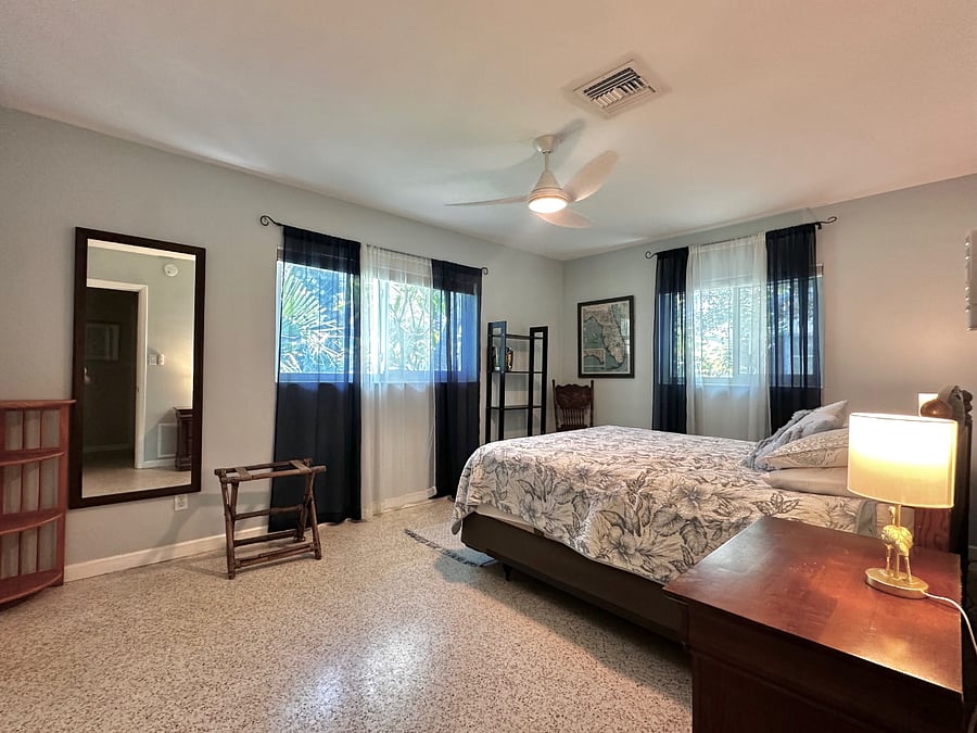 Primary bedroom
Not pictured - 55" 4K Samsung Smart TV. Room darkening shades.