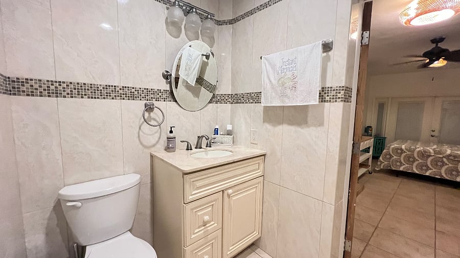 Bathroom.