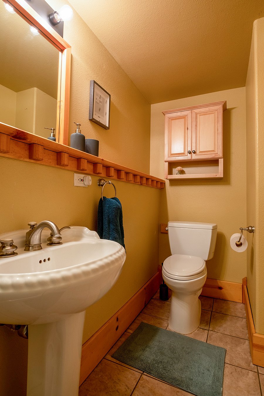 Full bathroom with shower