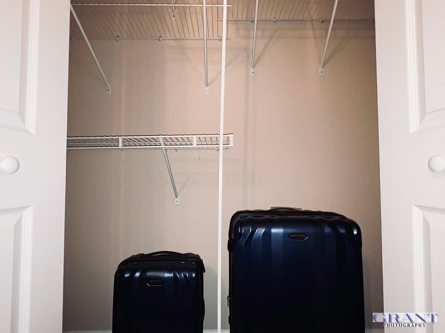 Spacious closet
