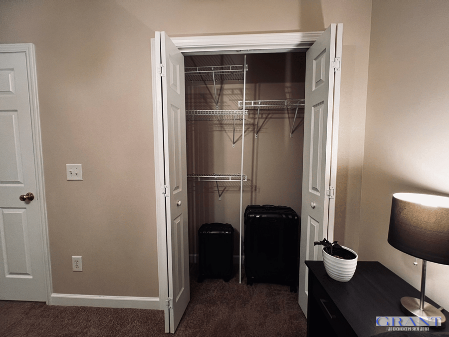 Spacious closet