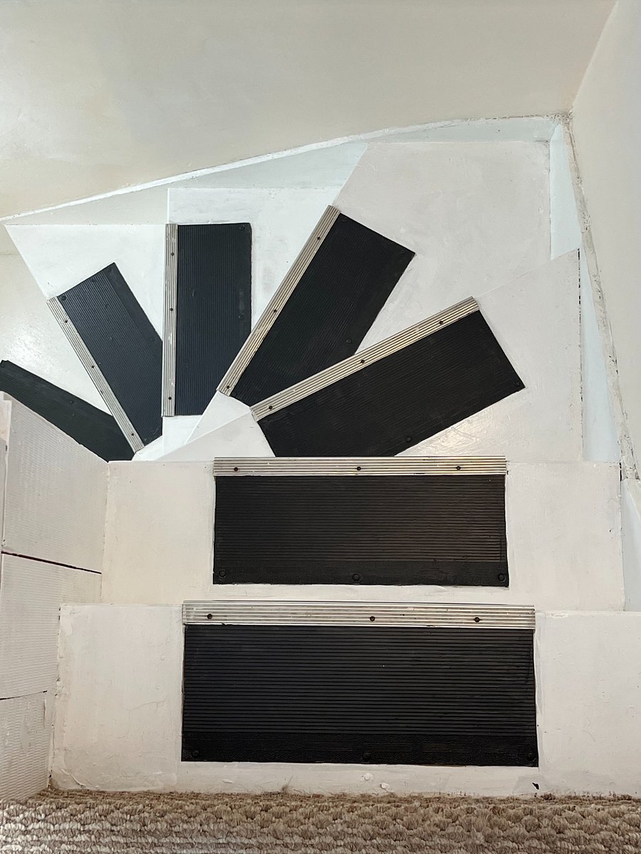 Walk up a sunny staircase to enter your private unit on the 3rd floor.