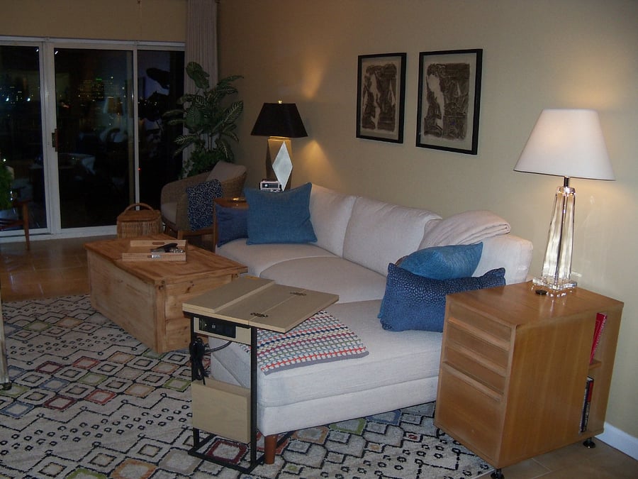 Chaise Sofa in Living Room