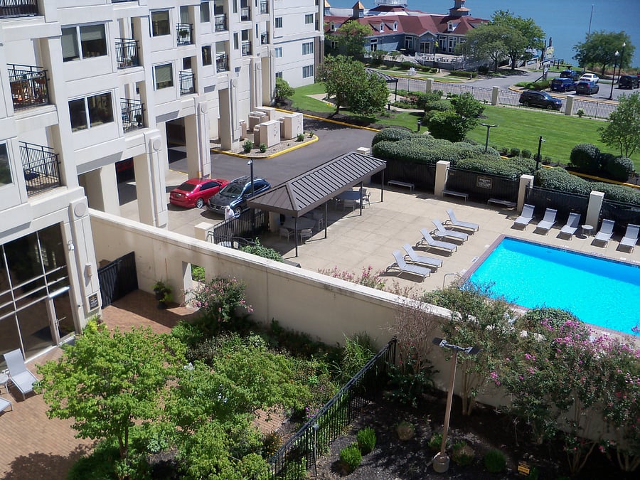 View of Outdoor Pool Area