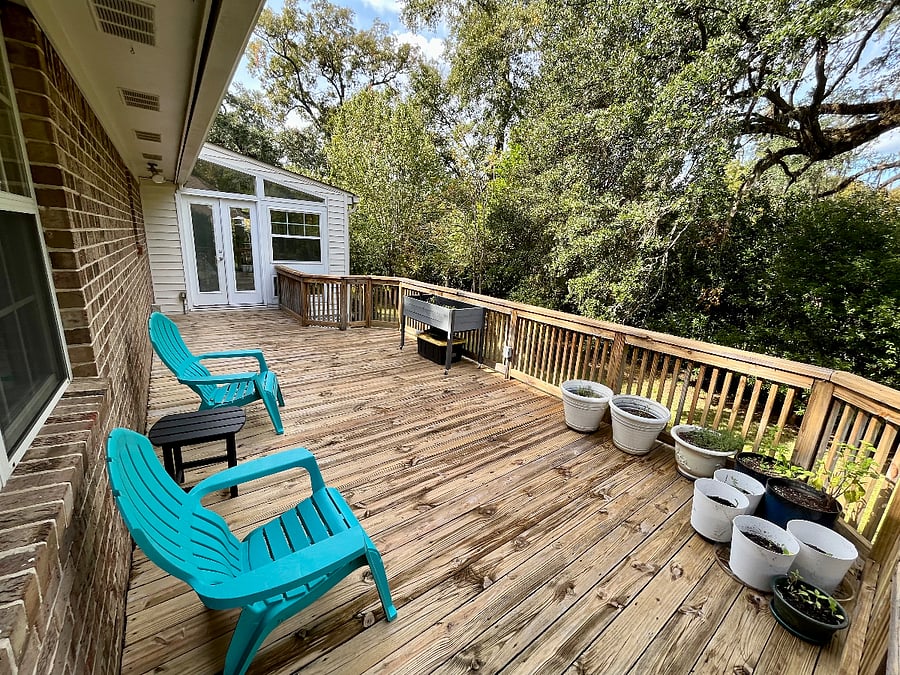 Back deck