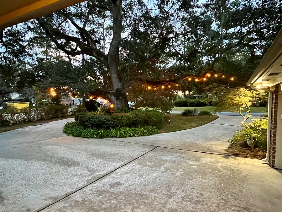 View from front door