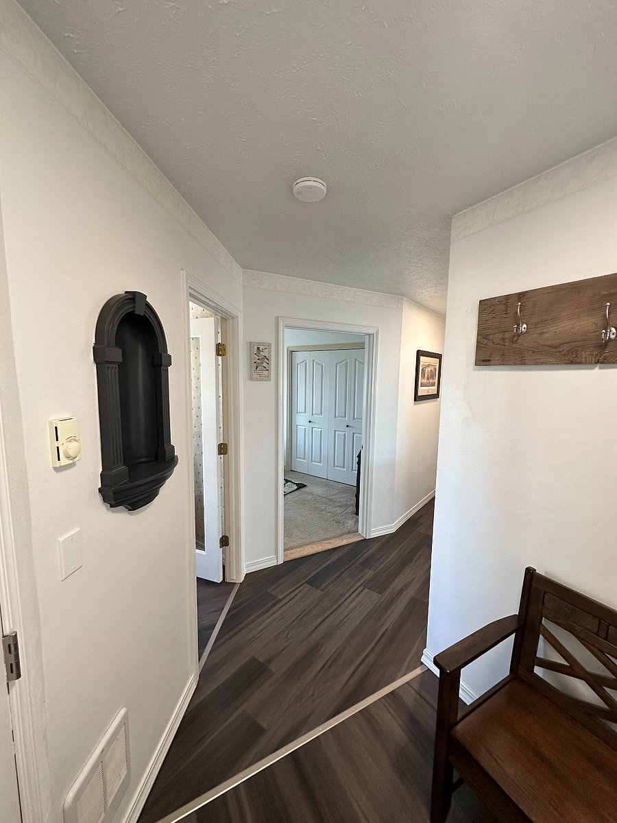 Entrance way from under the carport