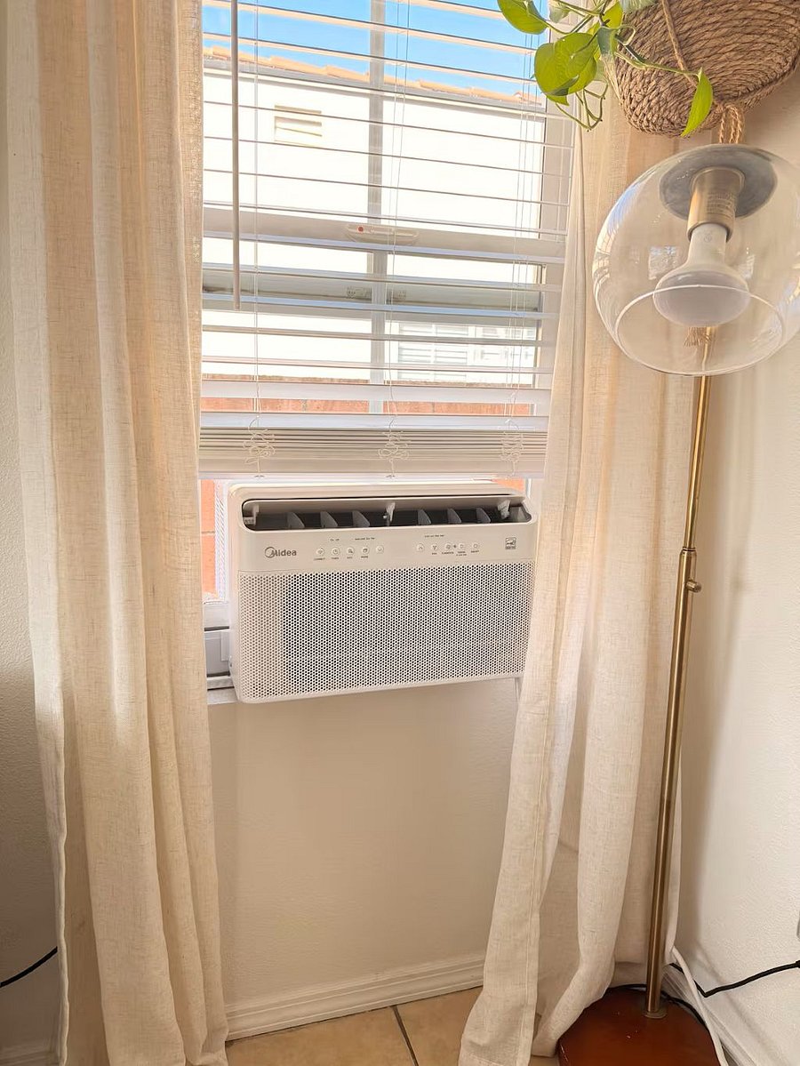 Living room AC unit for added comfort