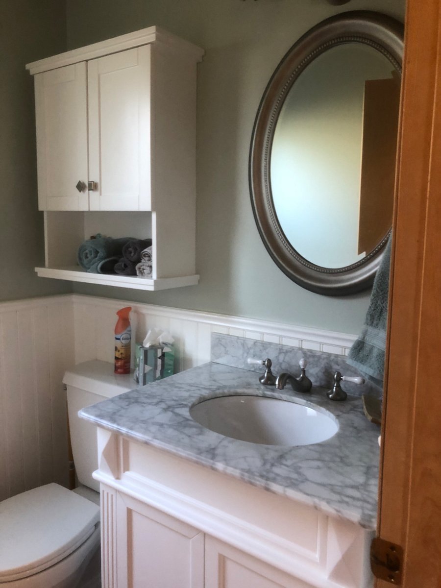 Half Bath on the main floor