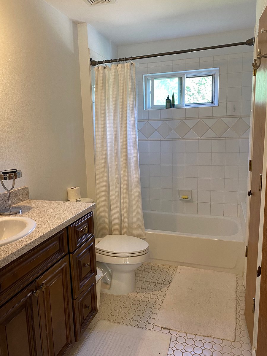 Bathroom w/WD closet