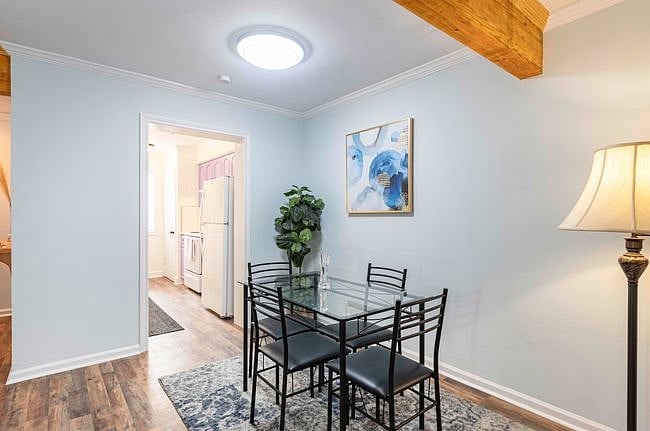 Unwind and enjoy casual meals in this cozy dining area, perfect for everyday living.