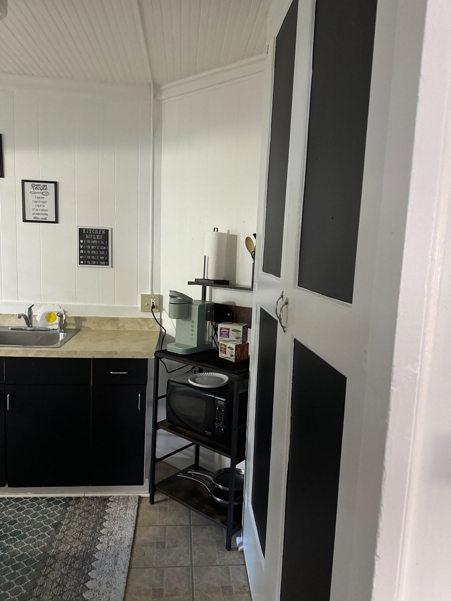 Coffee prep area