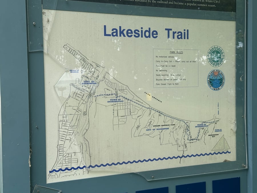 Lakeside trails