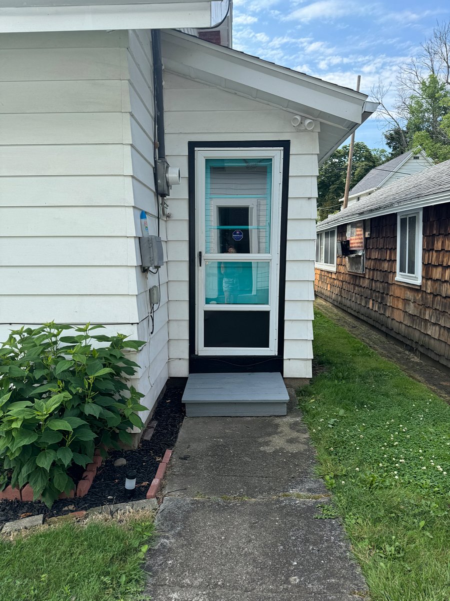 Rear entrance