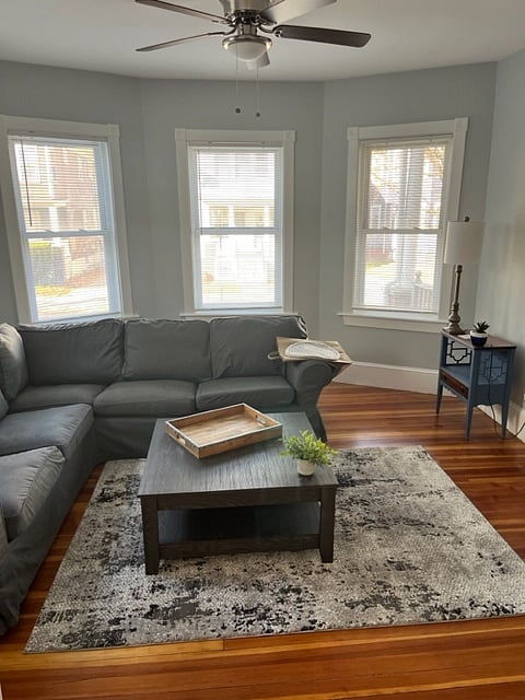 large front sitting room