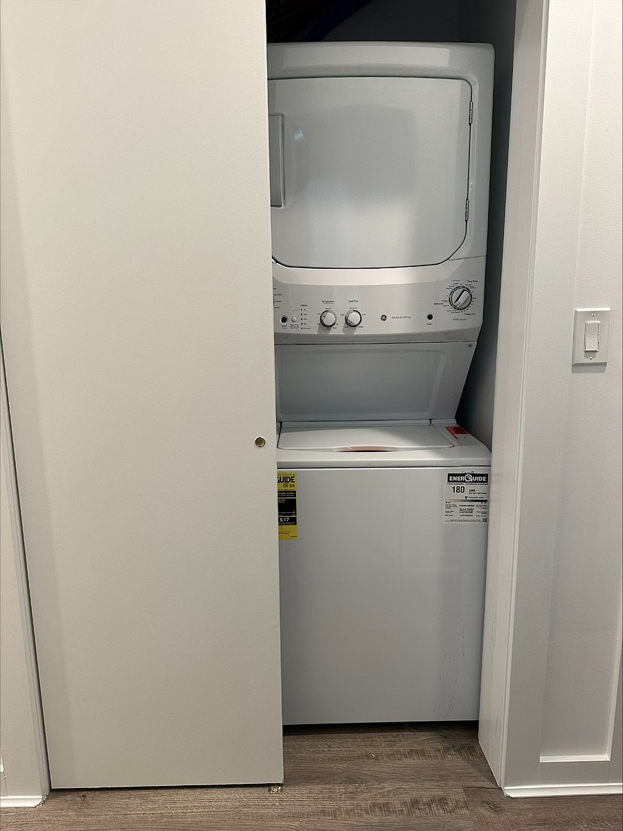 Units 1 and 3 Washer/Dryer with laundry detergent included.