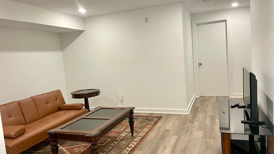 Unit 1 Basement Den with Amazon Fire TV
