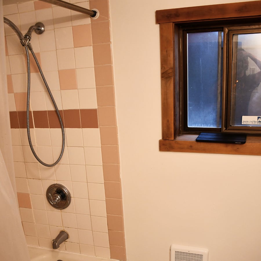 Shower with handheld showerhead