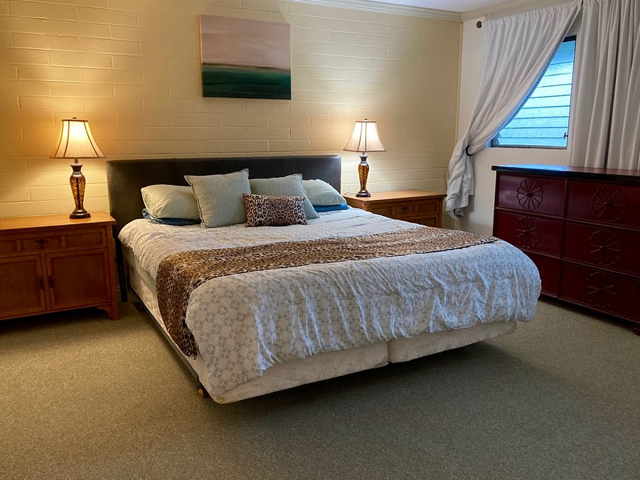 Bedroom 2, another large bedroom
