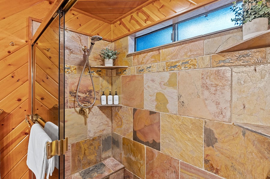 Master bathroom shower