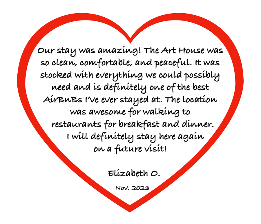 Past review from AirBnB guest