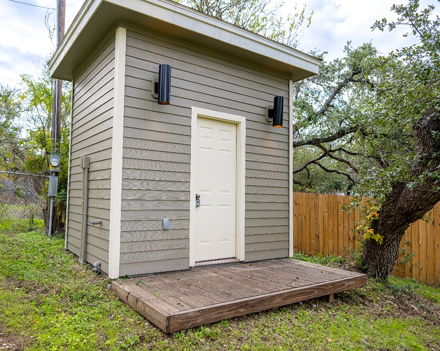Seperate storage bldg