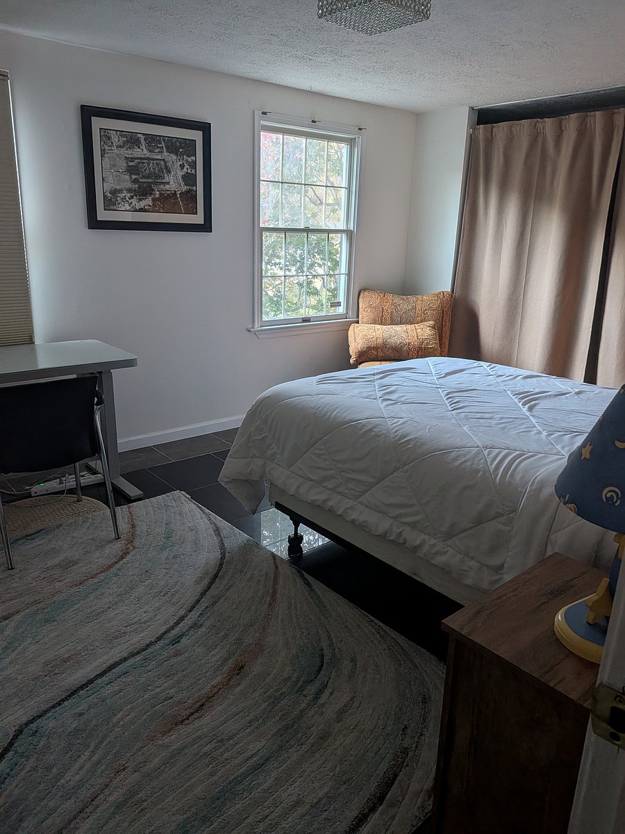Lots of light, and blackout blinds for daytime naps.