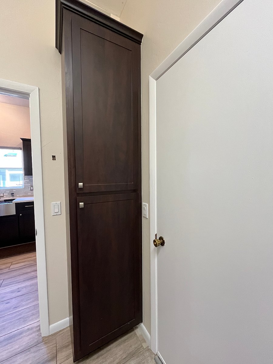 pantry in laundry room