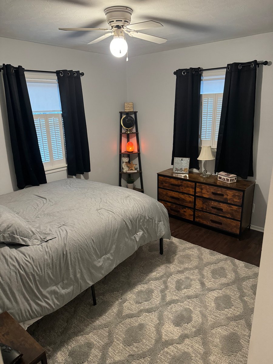 Queen bedroom.